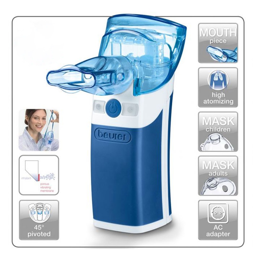 Beurer, IH 50 Nebulizer, Efficient respiratory therapy device for inhalation treatment