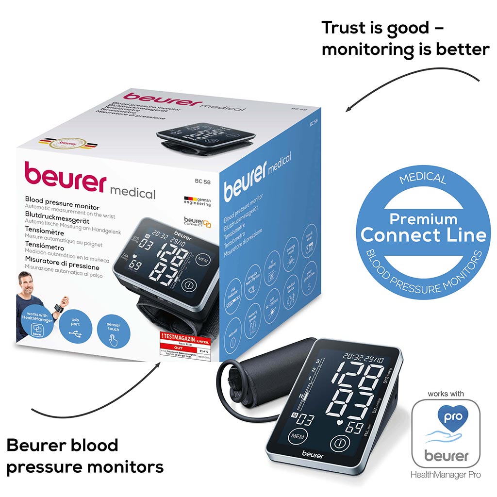 Beurer BM58 Blood Pressure Monitor