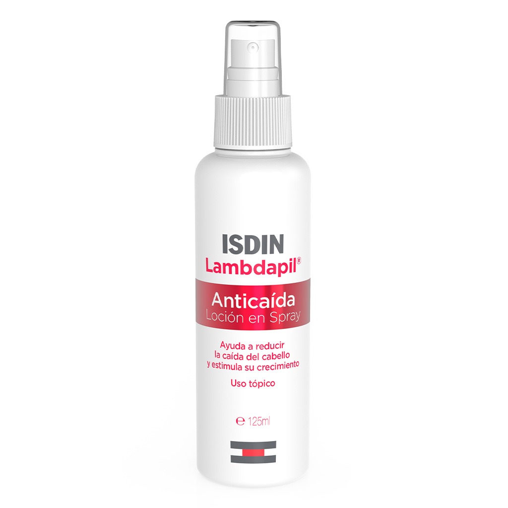 Isdin, Lambdapil Anti Hair Loss Lotion Spray, Scalp treatment to reduce hair thinning, 125 ml
