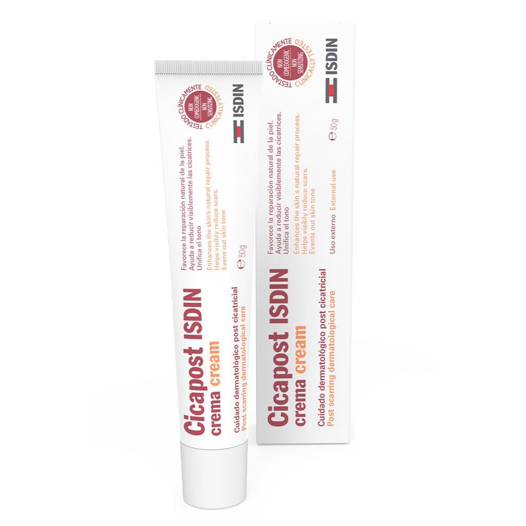 ISDIN, Cicapost Cream, Skin repair cream for post-procedure care, 50g