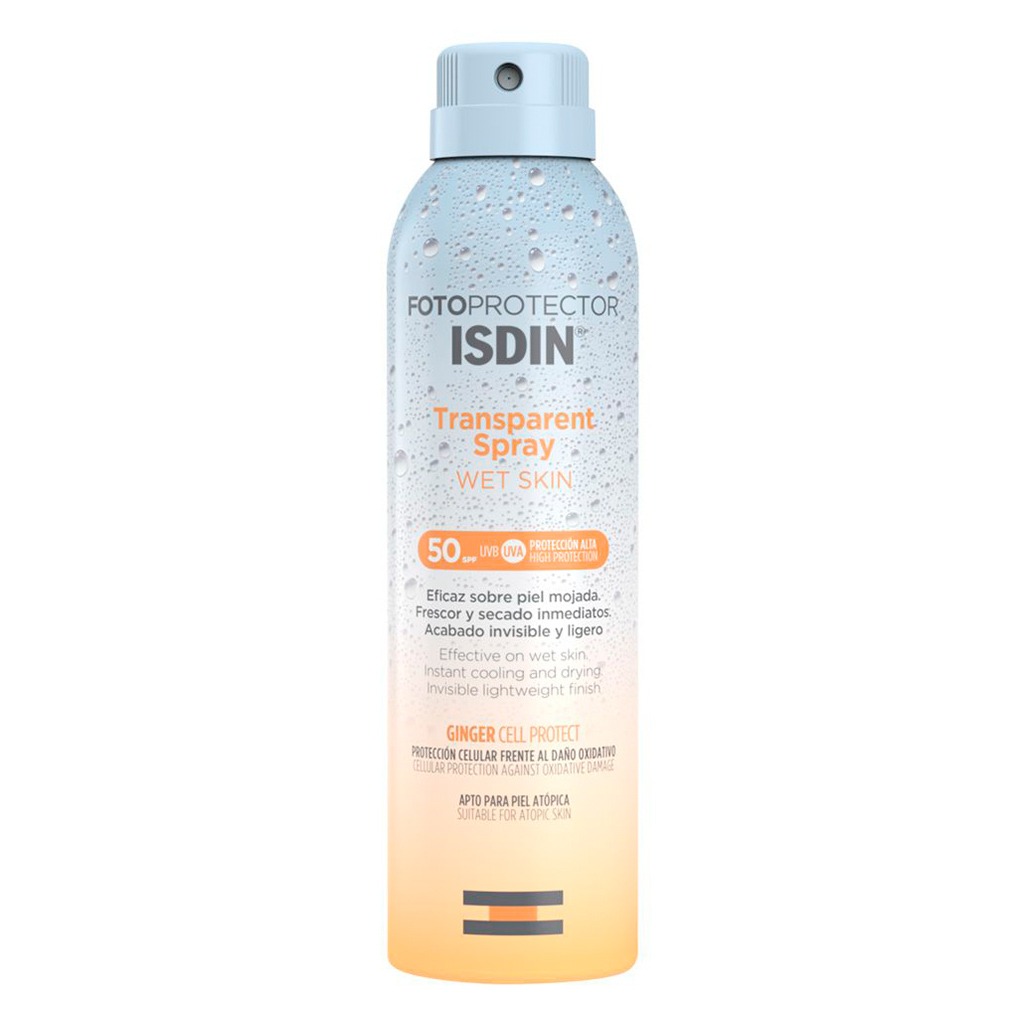 Isdin Fotoprotector Wet Skin Trans Spr 50+ 250 ml