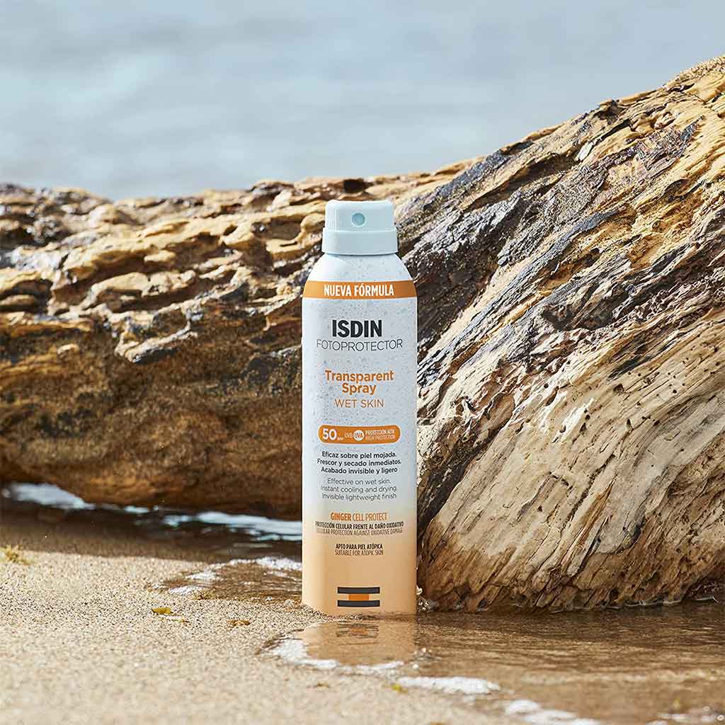 Isdin Fotoprotector Wet Skin Trans Spr 50+ 250 ml