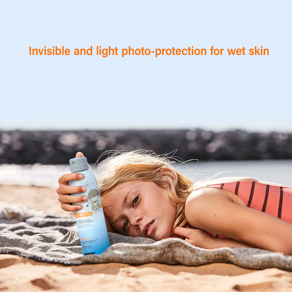 إيسدين فوتون بروتيكتور رذاذ شفاف على البشرة الرطبة SPF50+ – 250 مل