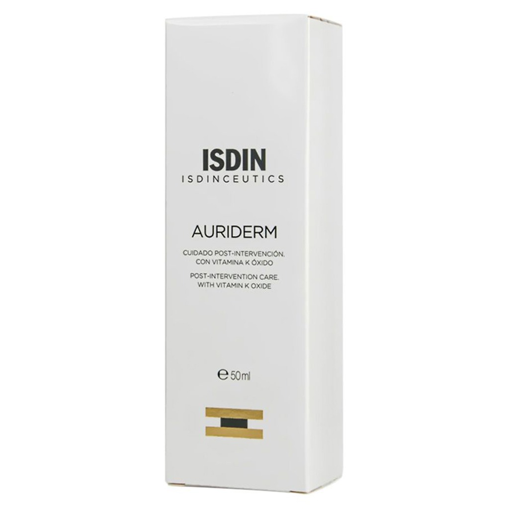 Isdin Auriderm Post Procedure Face Cream For Bruises And Redness 50ml