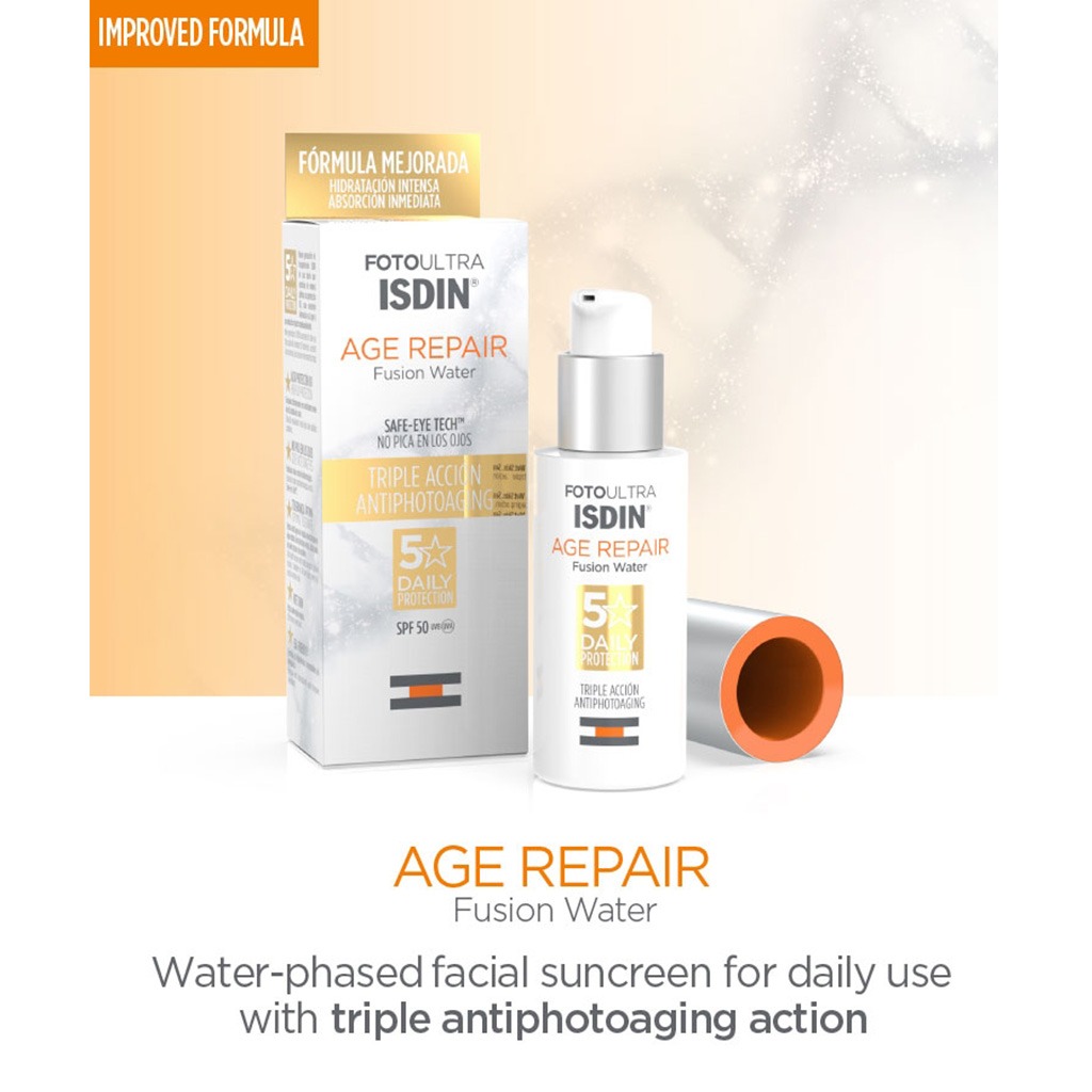 Isdin Foto Ultra Uv Care Age Repair Fluid Spf 50+ 50 ml