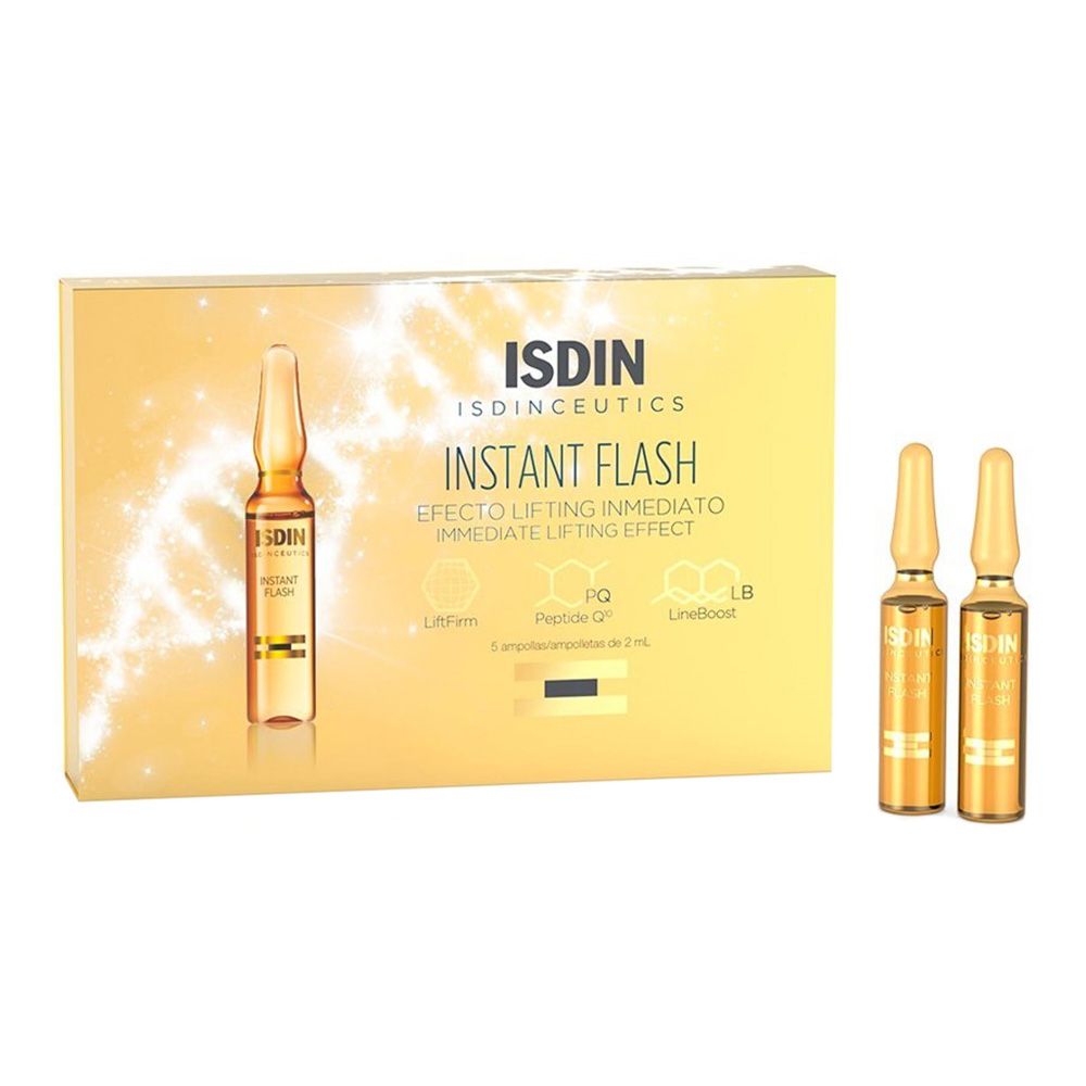 Isdin, Instant Flash 5, Fast-acting skin brightening treatment, 5 ml