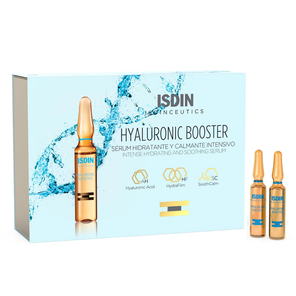 Isdin Isdinceutics Hyaluronic Booster Serum Ampoules 2 mL 10's 