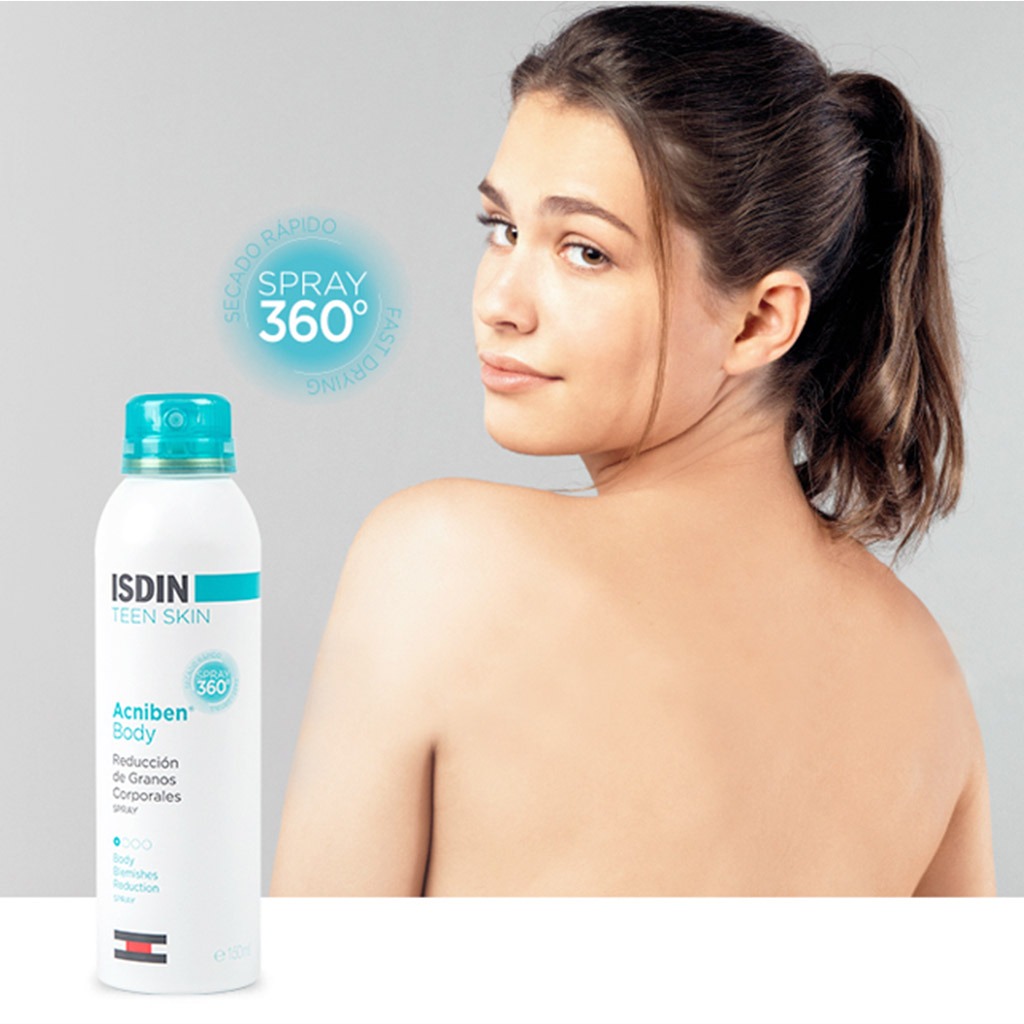 Isdin, Acniben Body, Body Treatment for Acne-Prone Skin, 200ml