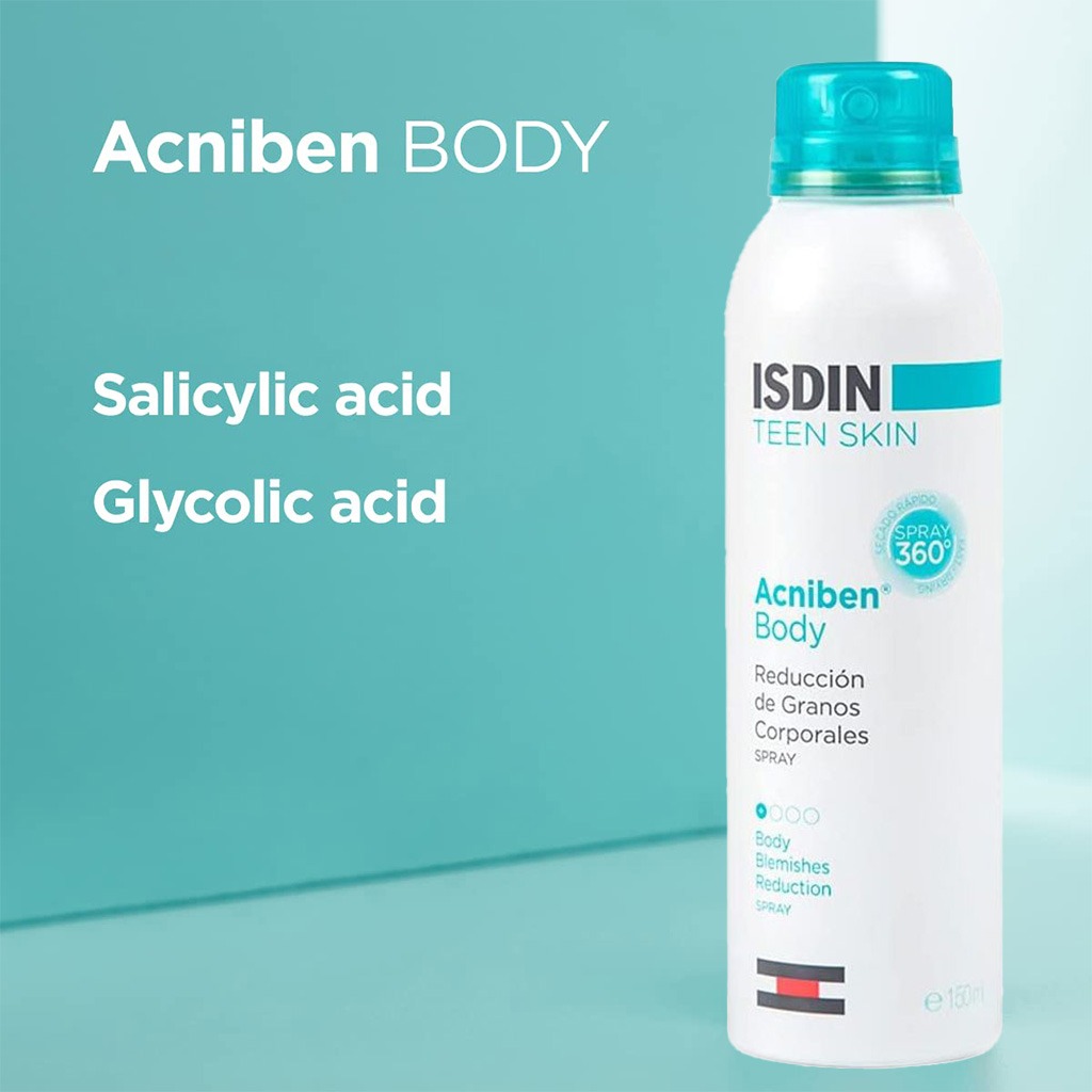 Isdin, Acniben Body, Body Treatment for Acne-Prone Skin, 200ml