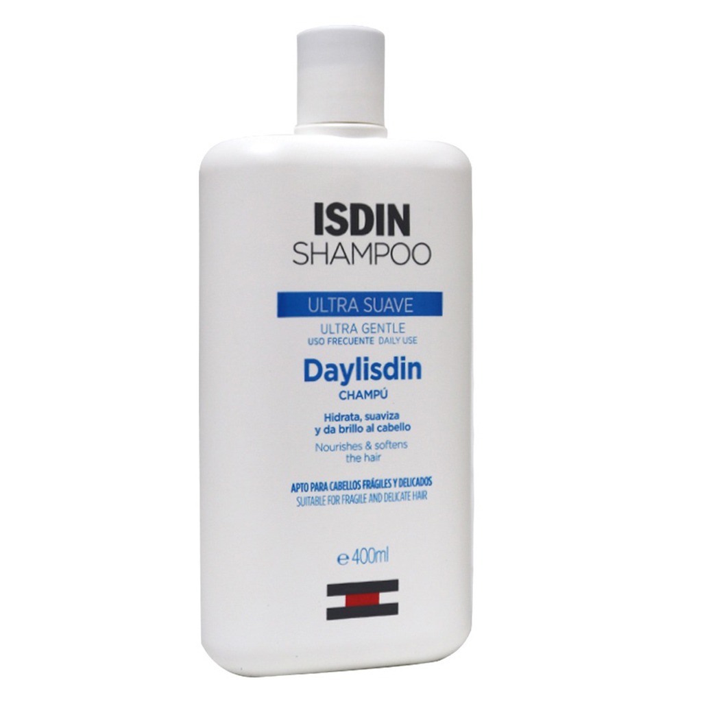 ISDIN, Daylisdin Ultra Gentle Shampoo, Mild shampoo for sensitive scalp care, 400ml
