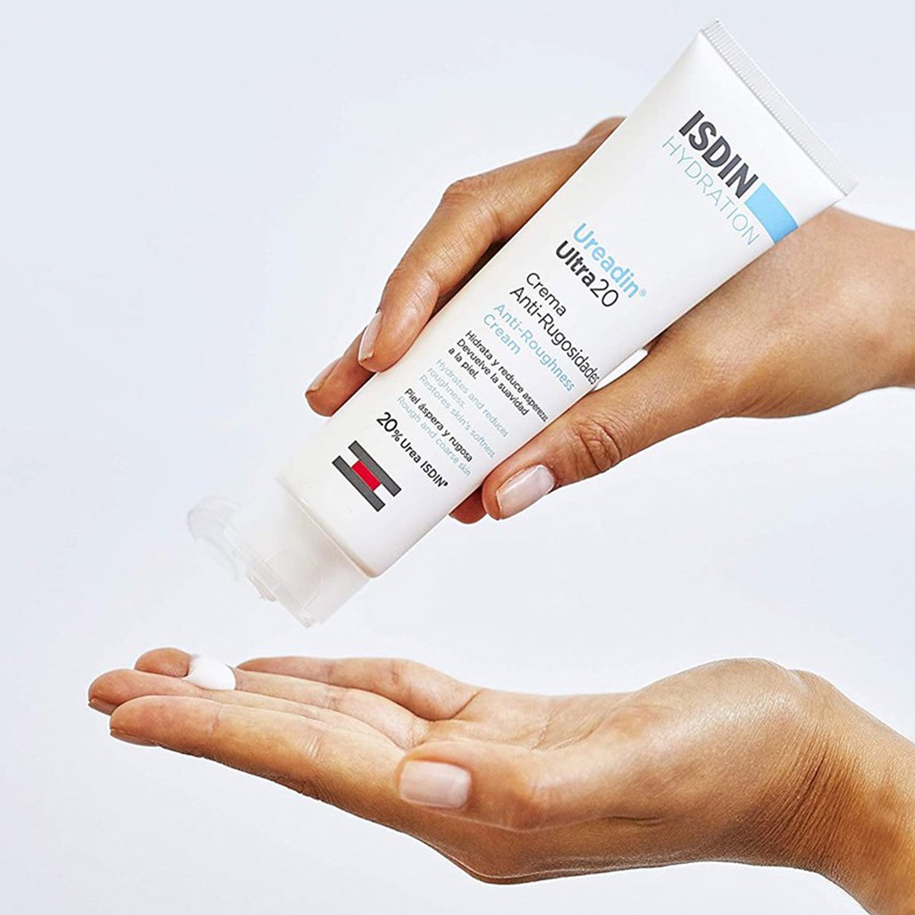 Isdin, Hydration Ureadin Ultra20 Anti-Roughness Cream, Intensive moisturizing cream for very dry and rough skin, 100 ml