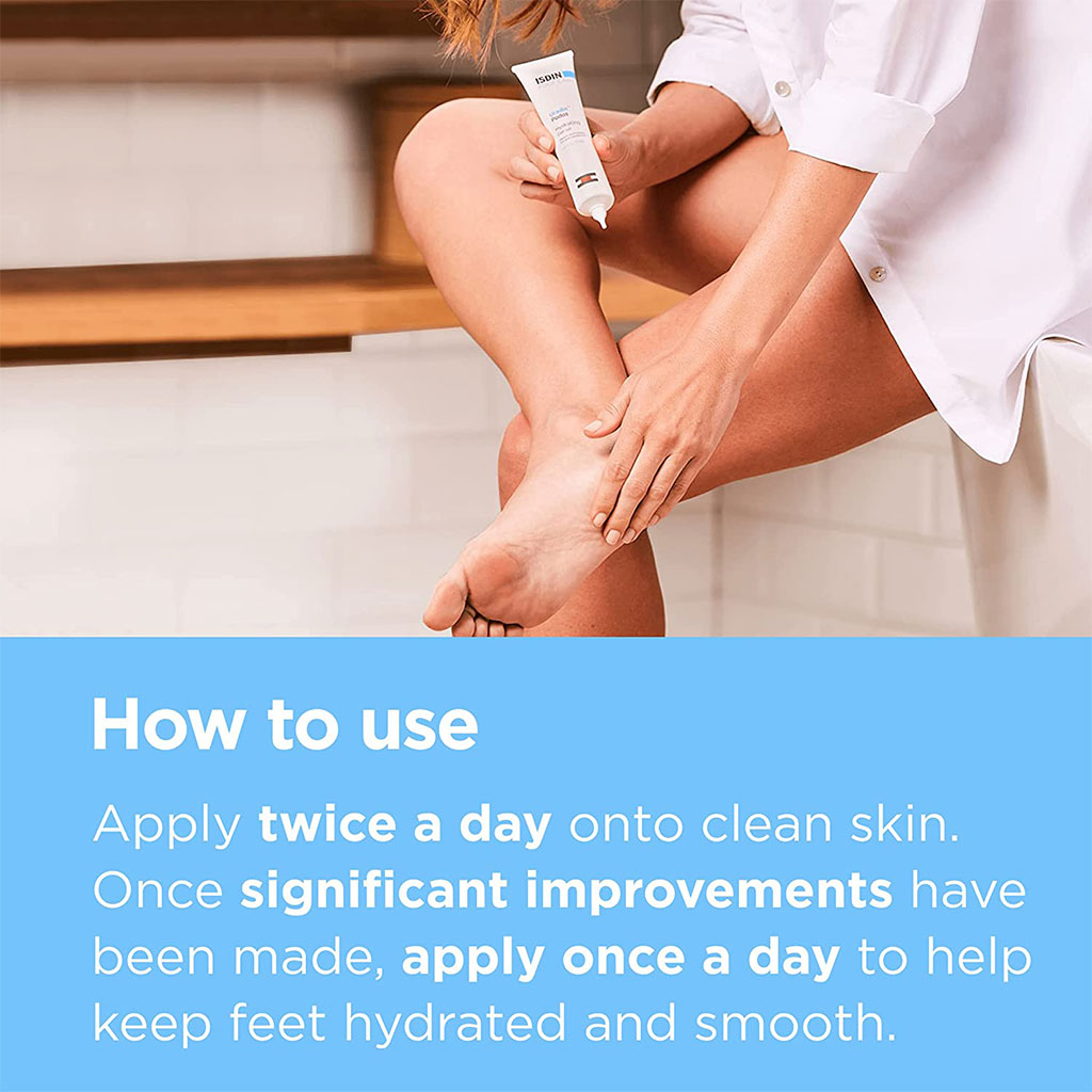 Isdin, Ureadin Foot Hydrating Gel Oil, Hydrating gel oil for dry cracked feet, 75 ml