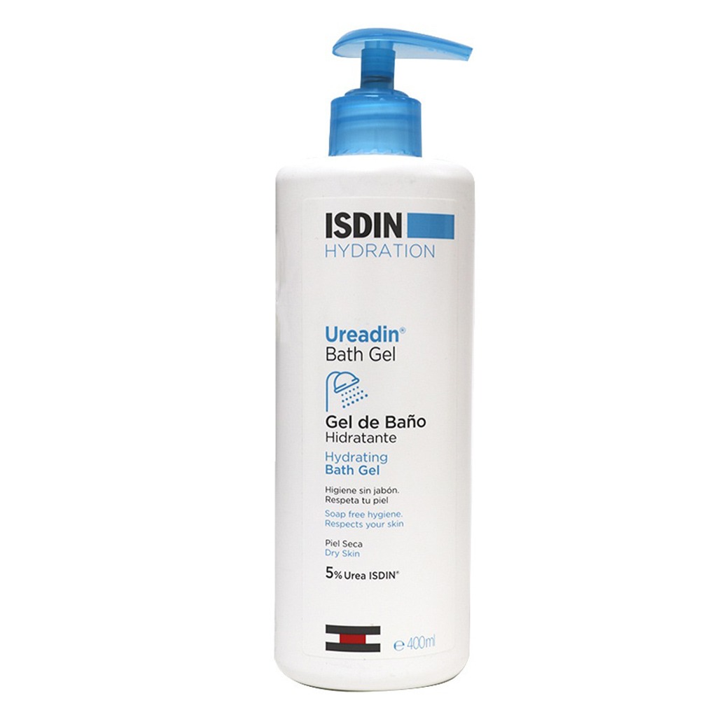 Isdin, Ureadin Hydrating Bath Gel, Moisturizing bath gel for dry and sensitive skin, 400ml