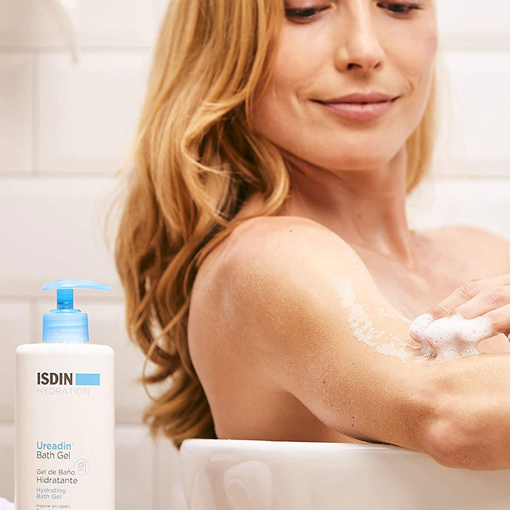 Isdin, Ureadin Hydrating Bath Gel, Moisturizing bath gel for dry and sensitive skin, 400ml