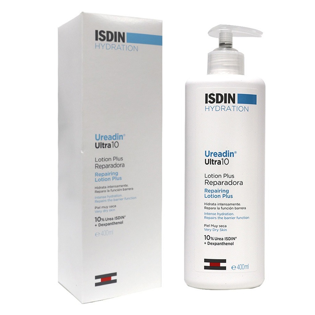Isdin, Ureadin Ultra10 Repairing Lotion Plus, Intensive repairing lotion for very dry skin, 400ml
