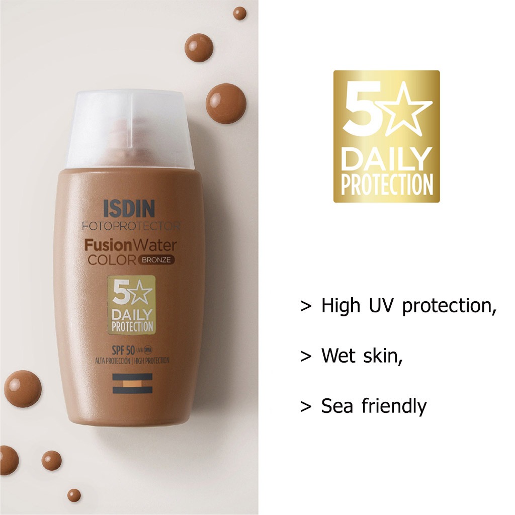 Isdin Fotoprotector SPF 50 Fusion Water Color Bronze Tinted 50ml