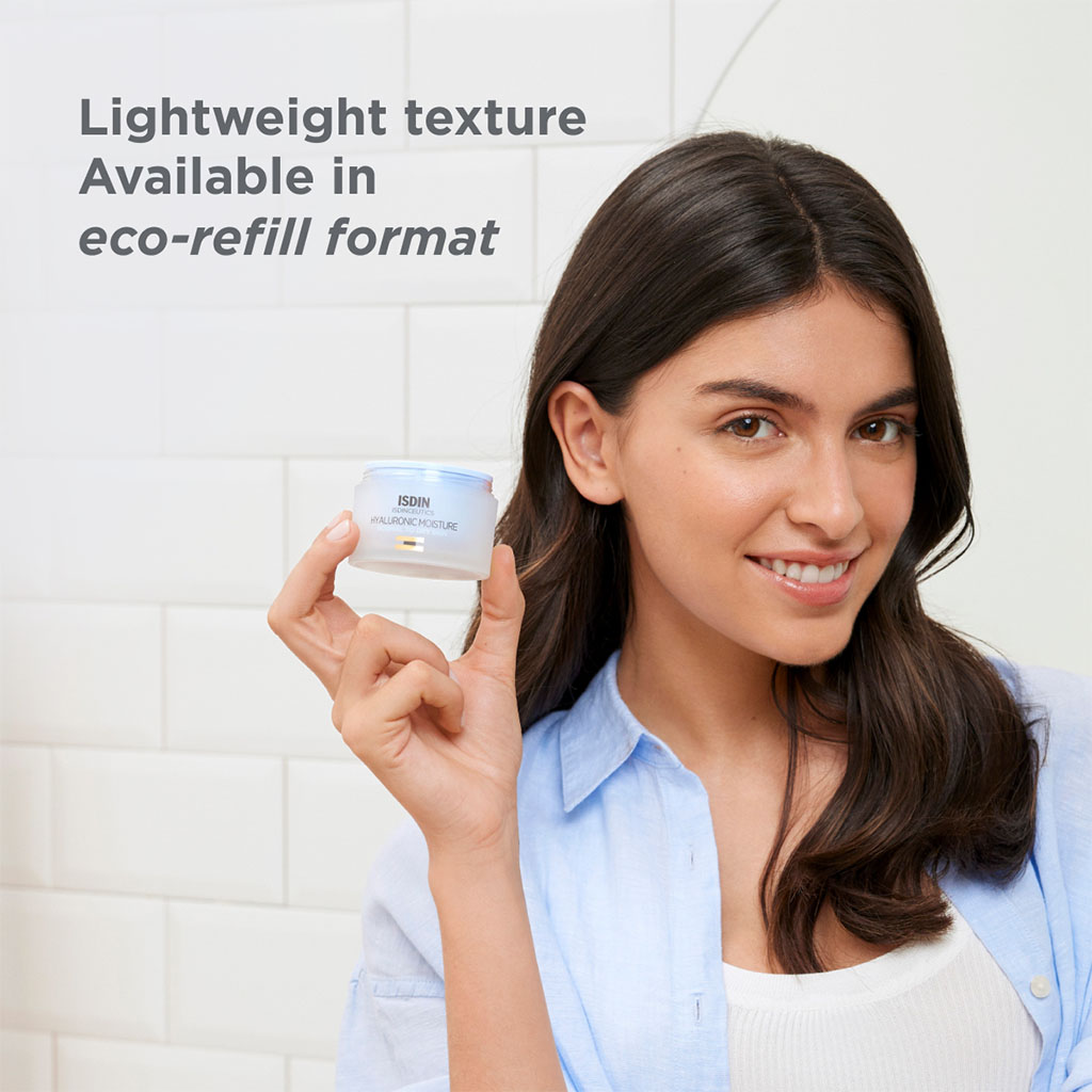 Isdin, Hyaluronic Moisture Cream, Hydrating cream for normal to dry skin