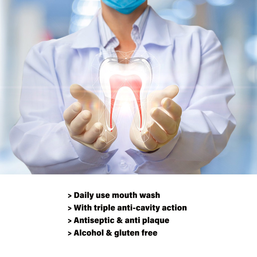 Isdin Bexident Anticaries Mouthwash 500 mL