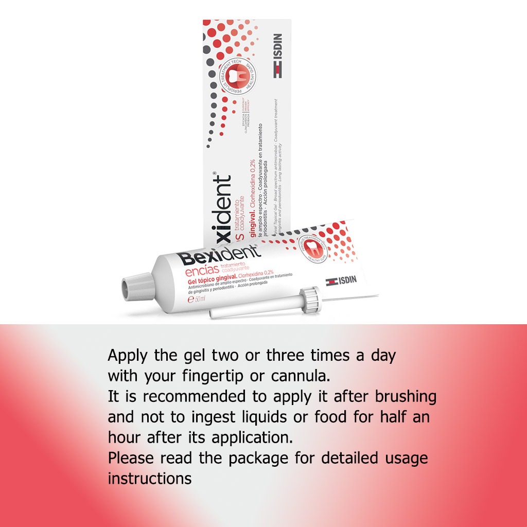 Isdin Bexident Gums Intensive Care Gingival Gel 50 mL