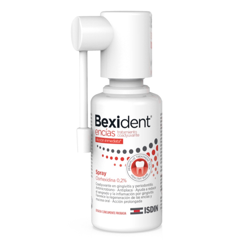 Isdin, Bexident Gums Intensive Care Spray, Antibacterial spray for gum health, 40 ml