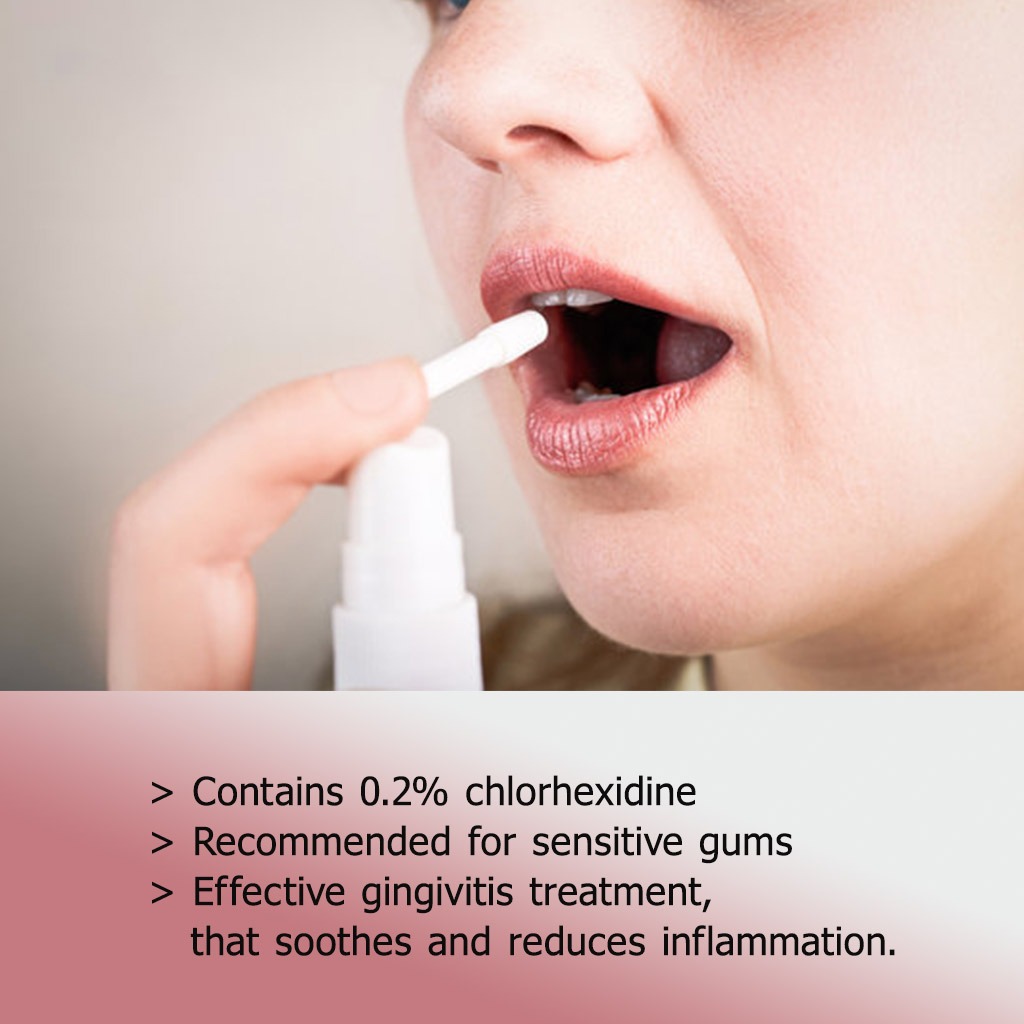 Isdin, Bexident Gums Intensive Care Spray, Antibacterial spray for gum health, 40 ml