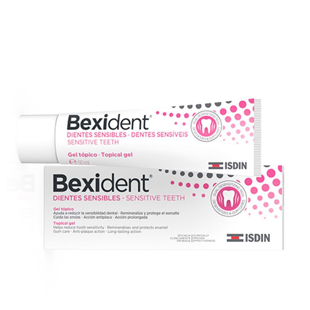 Isdin Bexident, Sensitive Teeth Gingival Gel, Soothing gel for sensitive gums and teeth, 50ml