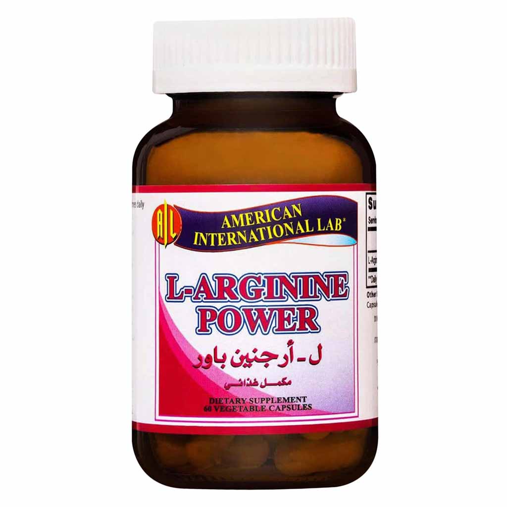 American Lab Arginine Power 60 Capsules