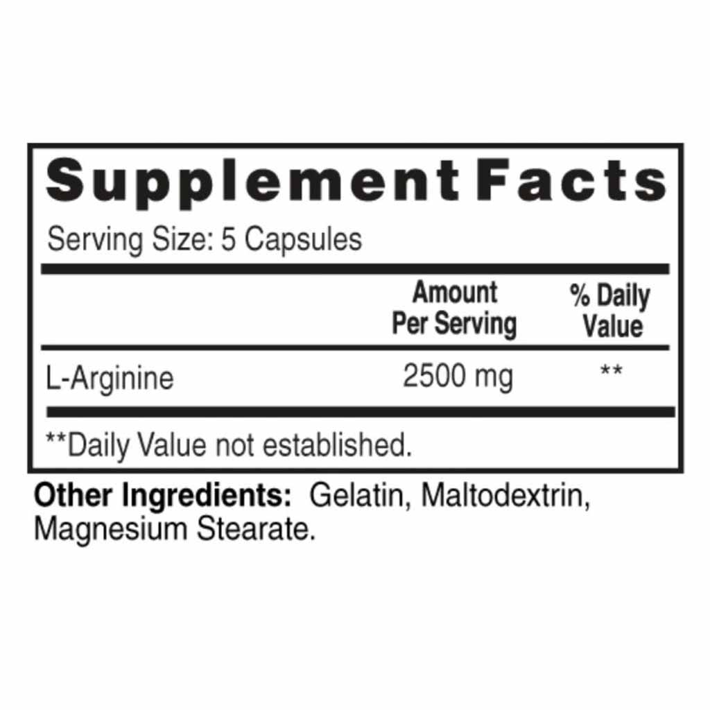 American Lab Arginine Power 60 Capsules