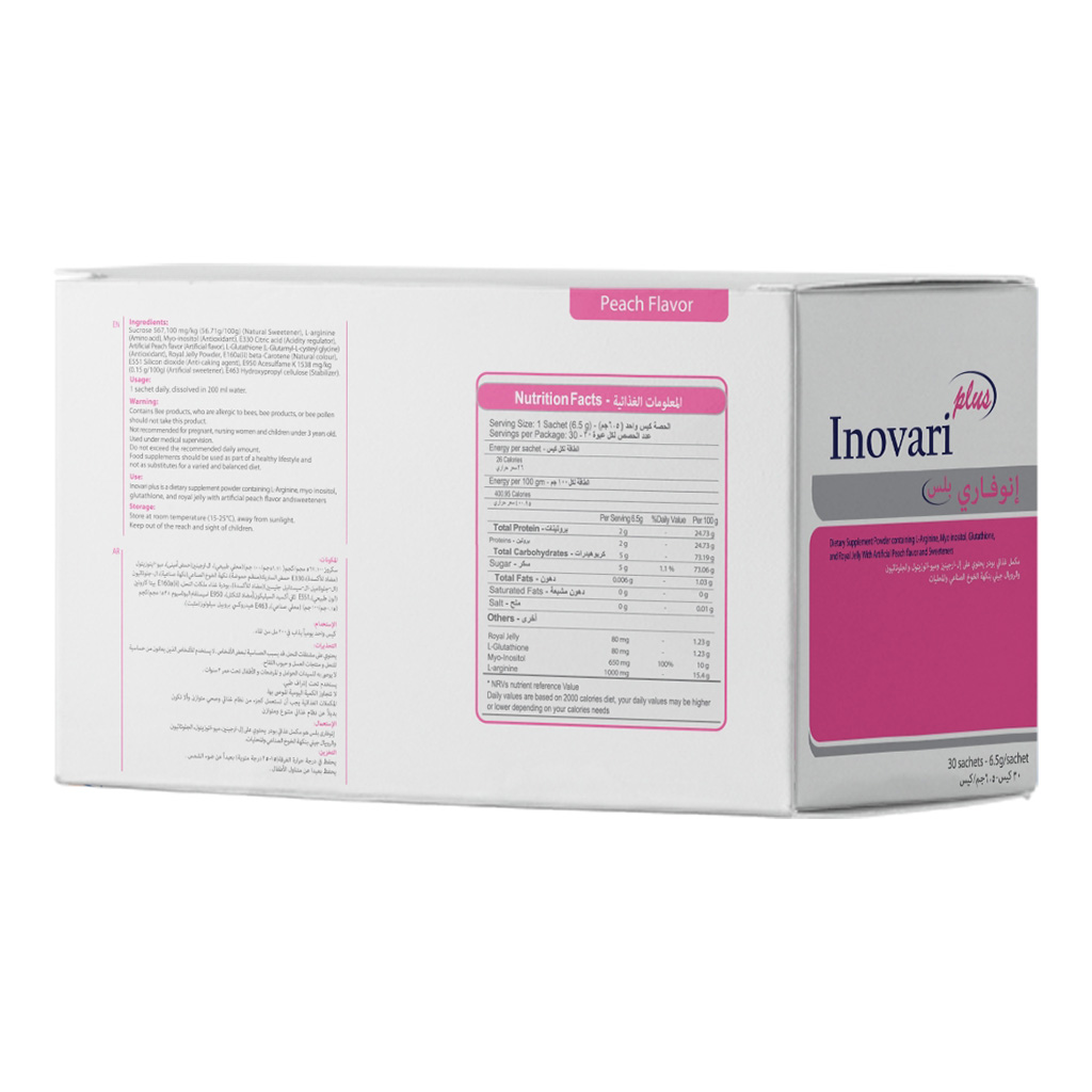 Fas, Inovari dietary supplement sachets, Nutritional support for overall wellness