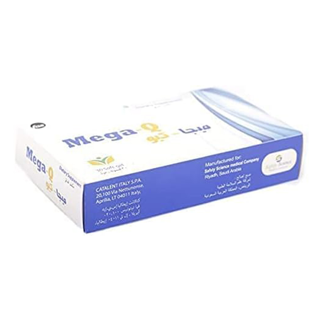 Fas Mega-Q, Softgels with CoQ10, Antioxidant supplement supporting heart health, 30 softgels