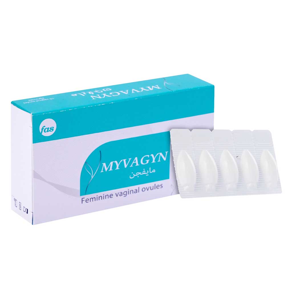 MyVagyn, Vaginal Ovules, Gentle vaginal treatment for intimate health, 10 ovules