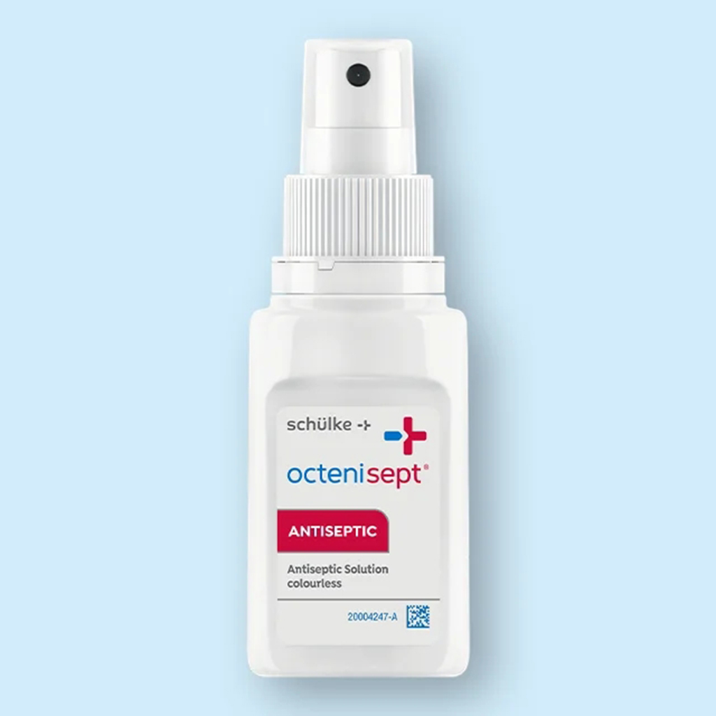 Octenisept, Antiseptic spray, Antimicrobial spray for wound disinfection, 50ml