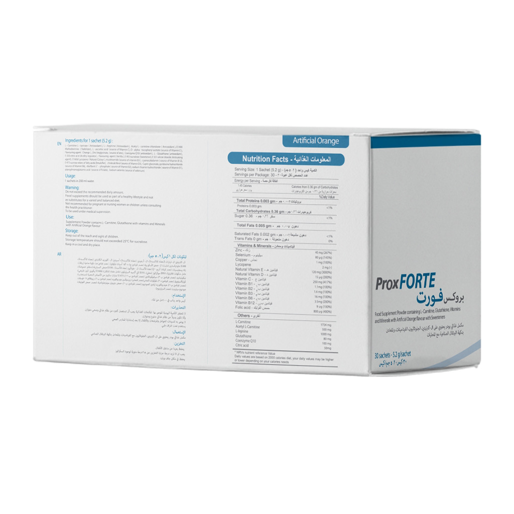 Fas, Prox-Forte 6mg Sachets, Fast acting pain relief granules, 30 sachets