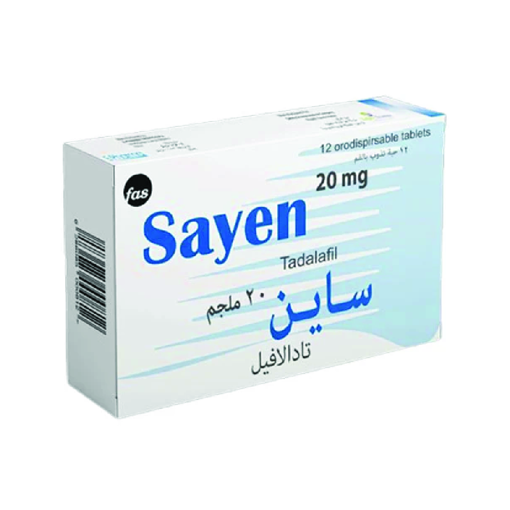 Sayen, 20mg Orally Disintegrating Tablets, Antipsychotic medication in ODT form, 12 tablets
