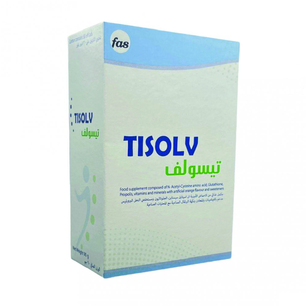 TISOLV 30' EFF TABLETS