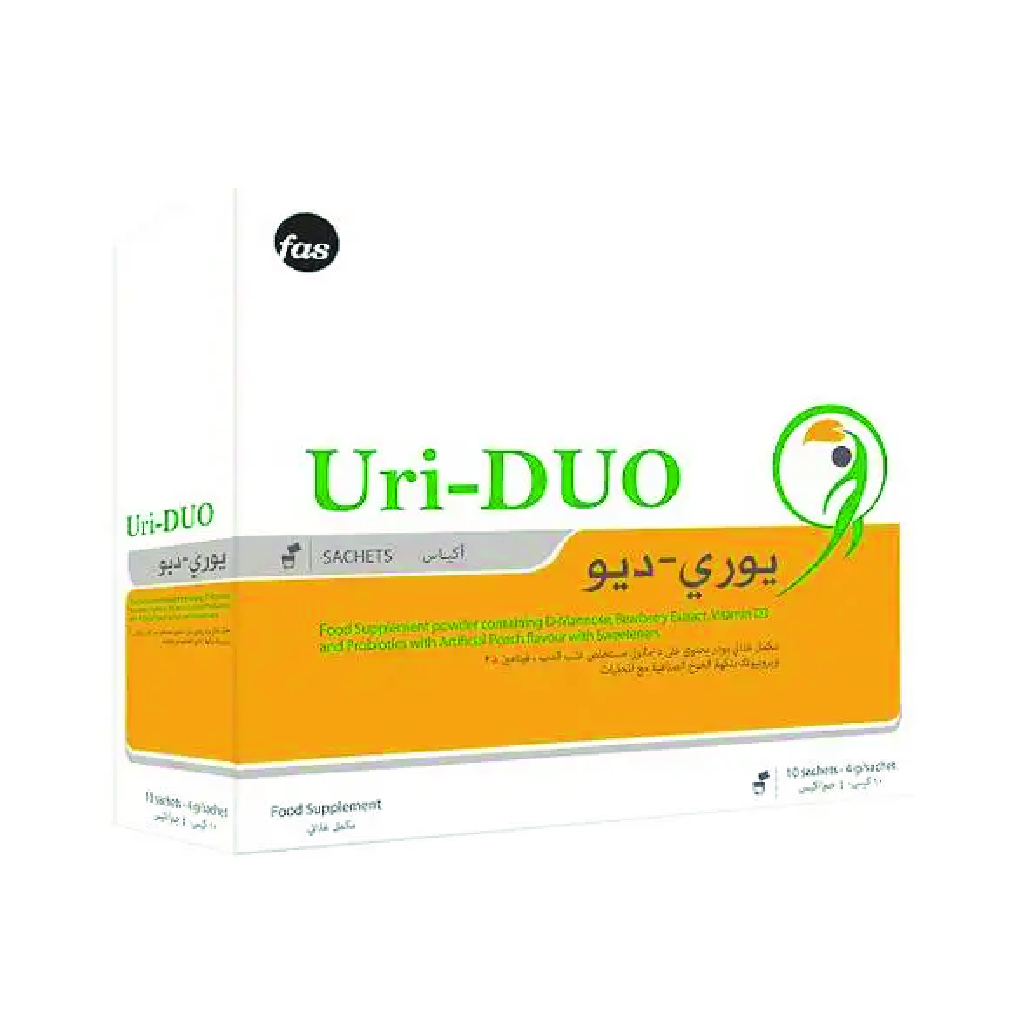 URI-DUO, Duocam Sachets 10’s, Dual-action oral supplement for hydration and recovery