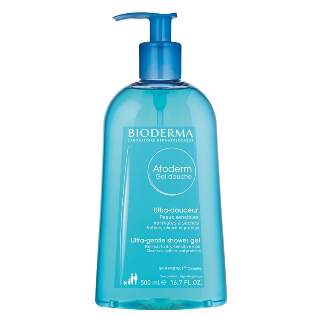 Bioderma, Atoderm Gel Douche, Gentle moisturizing shower gel for dry sensitive skin, 500 ml