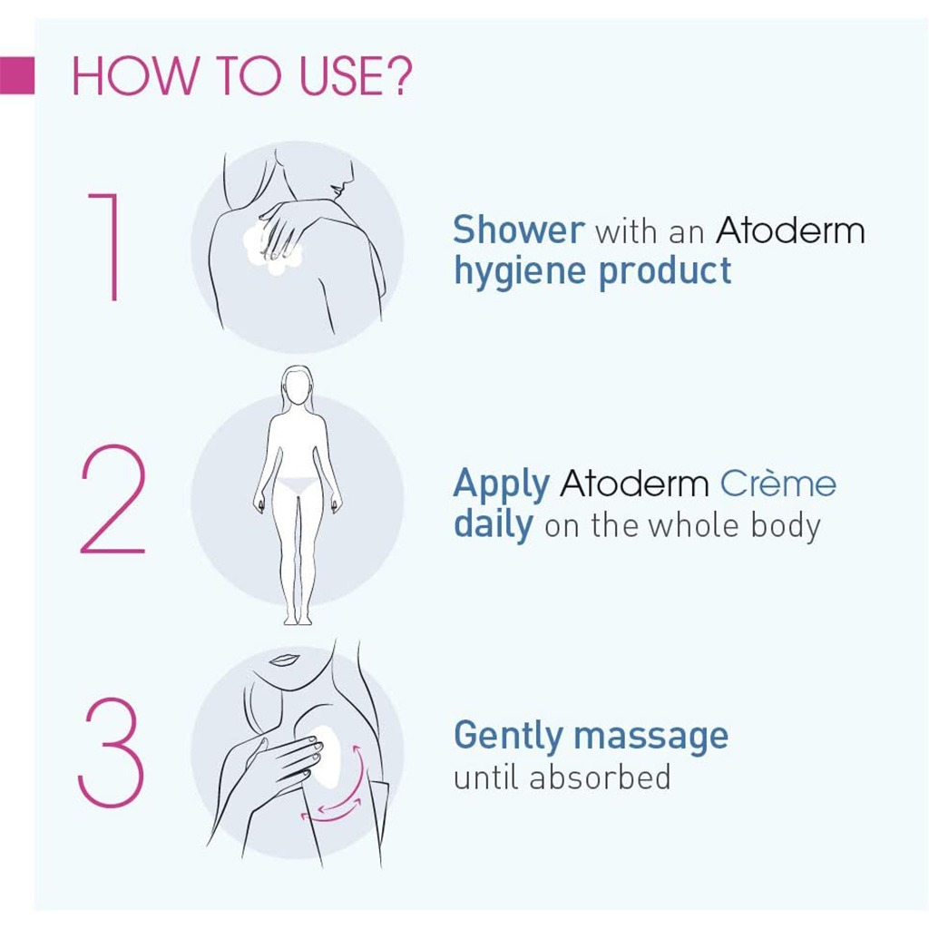 Bioderma, Atoderm Creme FP, Intensive moisturizing cream for very dry skin, 200 ml