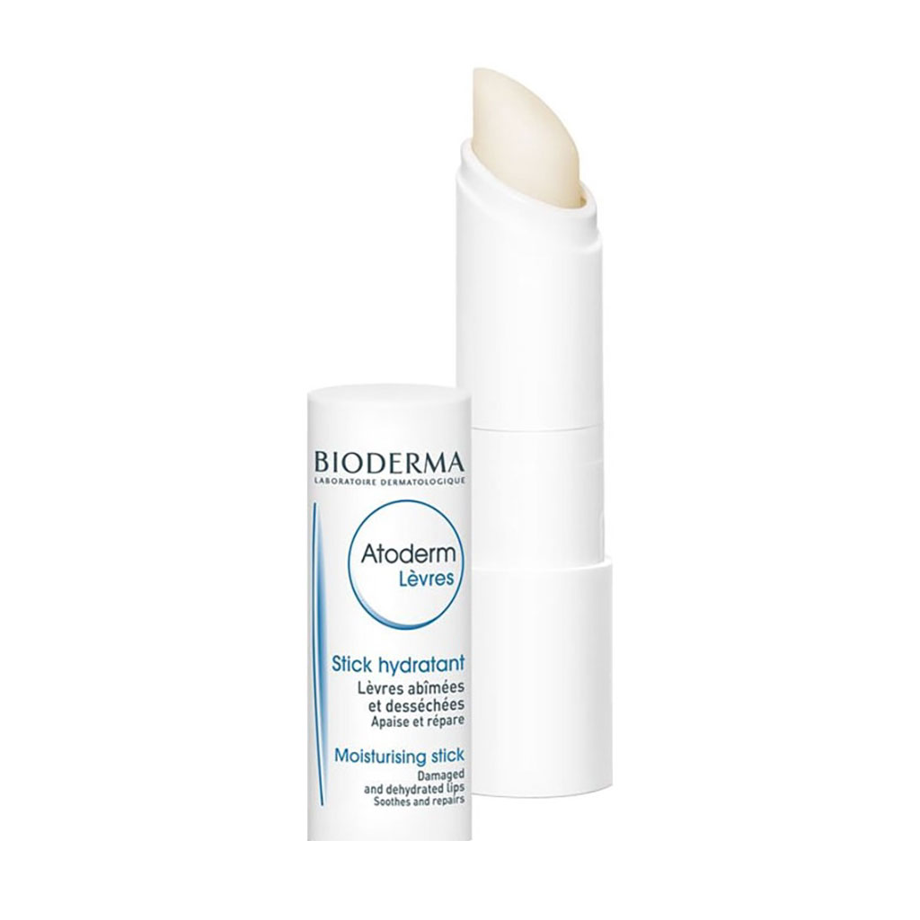Bioderma, Atoderm Stick Levres, Protective moisturizing lip balm for dry lips, 4 g