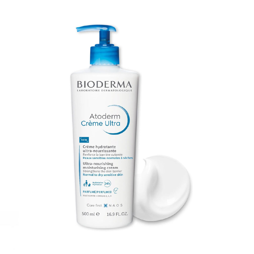 Bioderma, Atoderm Intensive Baume, Ultra nourishing balm for very dry skin, 500ml