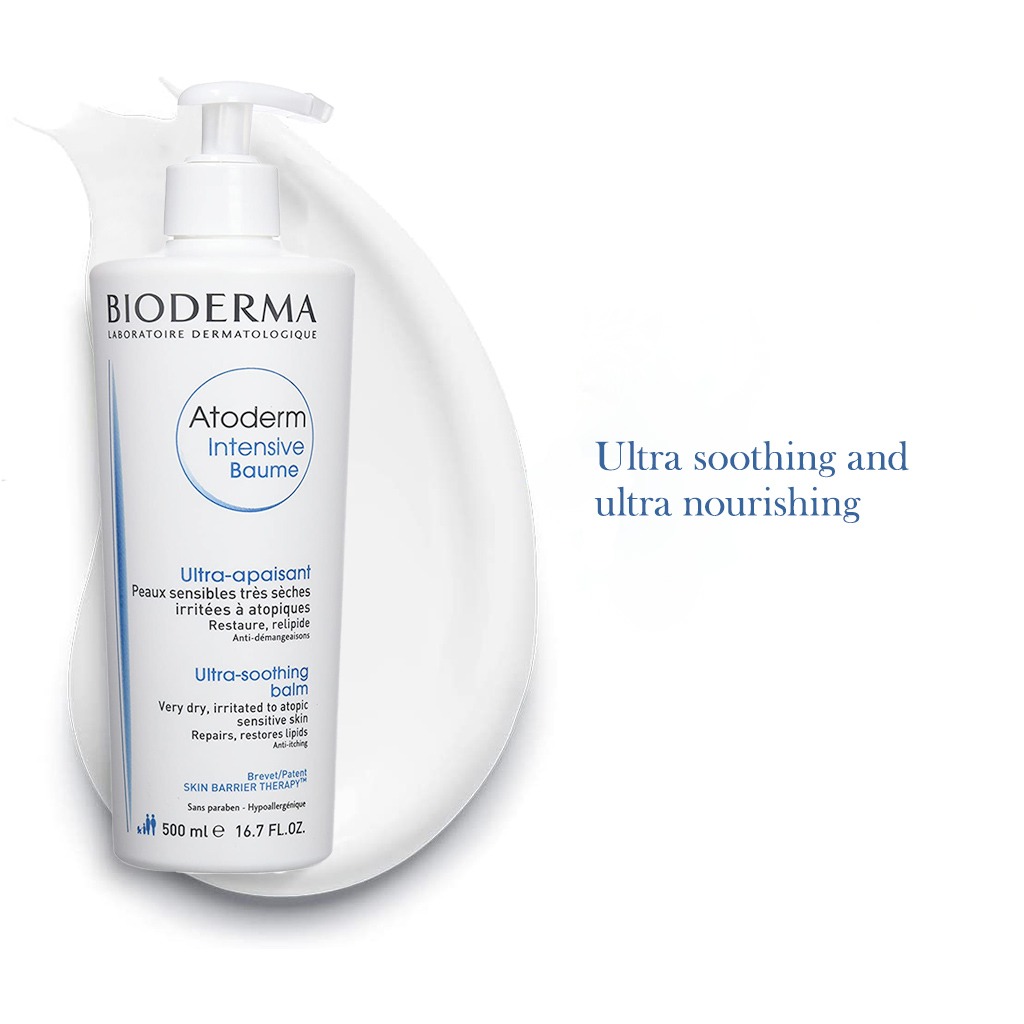 Bioderma, Atoderm Intensive Baume, Ultra nourishing balm for very dry skin, 500ml