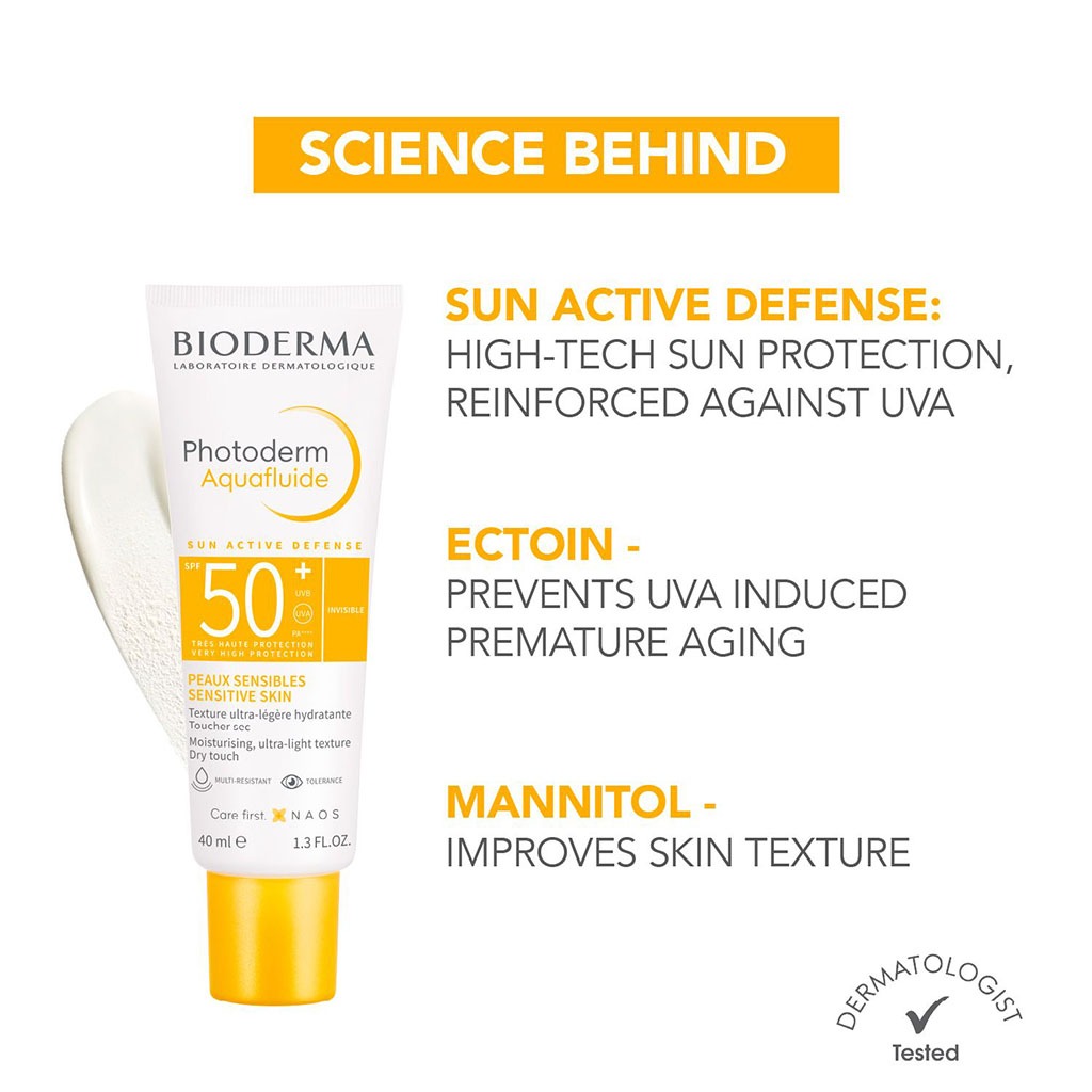 Bioderma, Photoderm Max Aquafluide SPF 50+, High protection lightweight sunscreen fluid