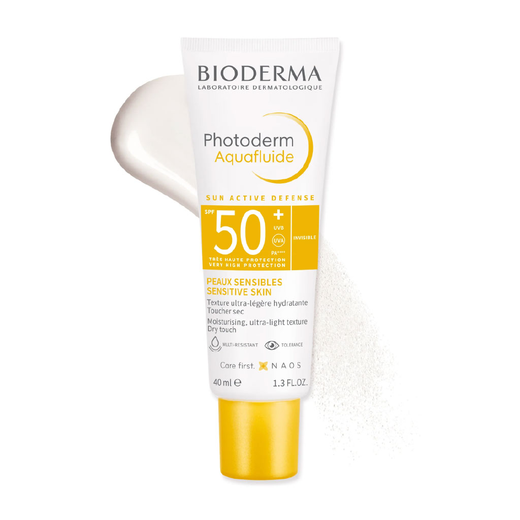Bioderma, Photoderm Aquafluid Clair SPF 50+, High protection sunscreen with lightweight fluid texture