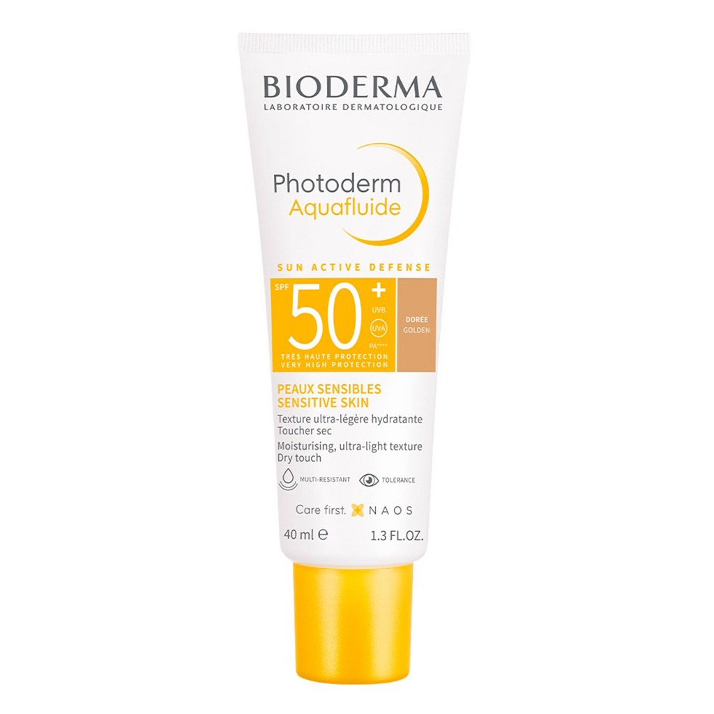 Bioderma, Photoderm Cream SPF 50+ Dore, Tinted high protection sunscreen for sensitive skin, 40ml