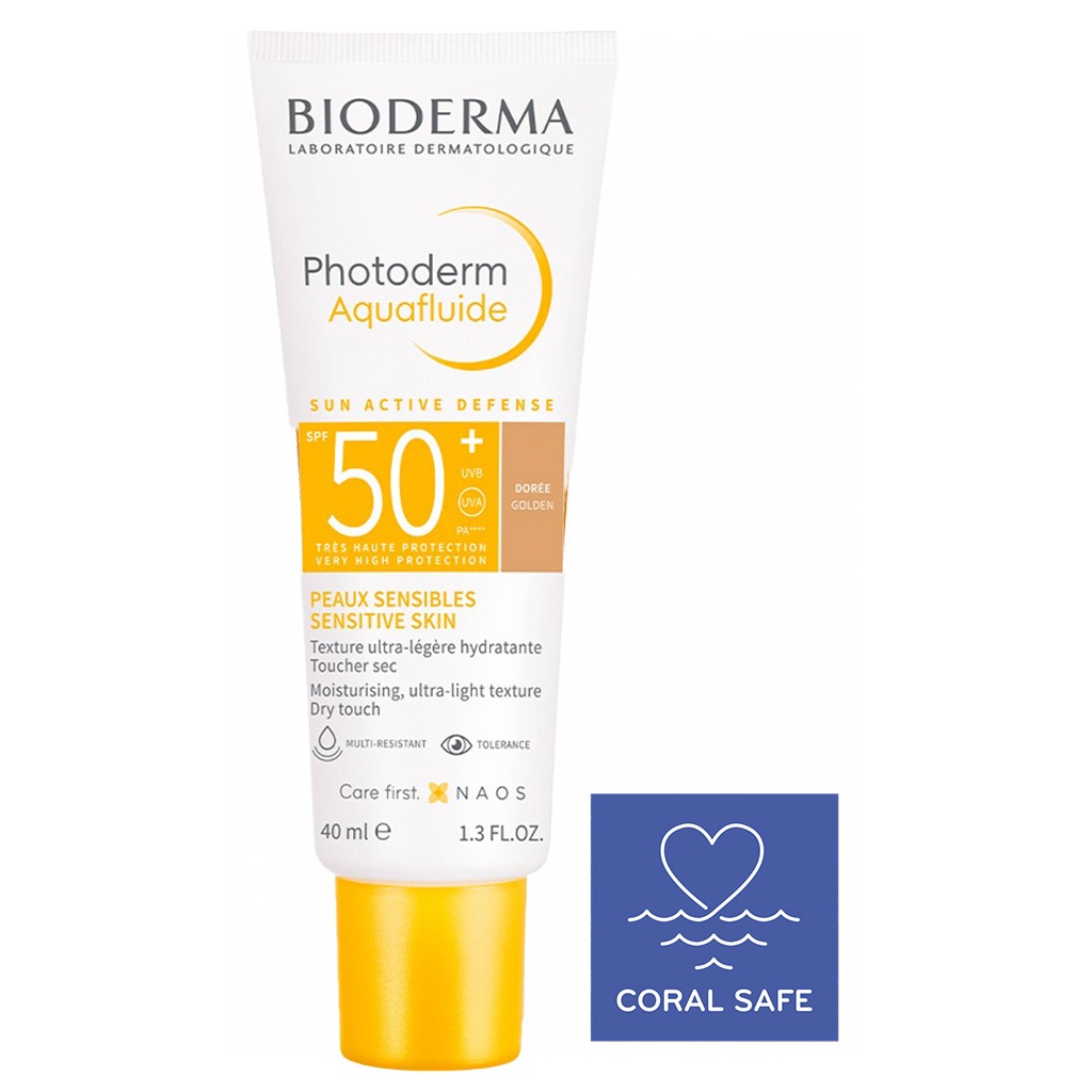 Bioderma, Photoderm Cream SPF 50+ Dore, Tinted high protection sunscreen for sensitive skin, 40ml