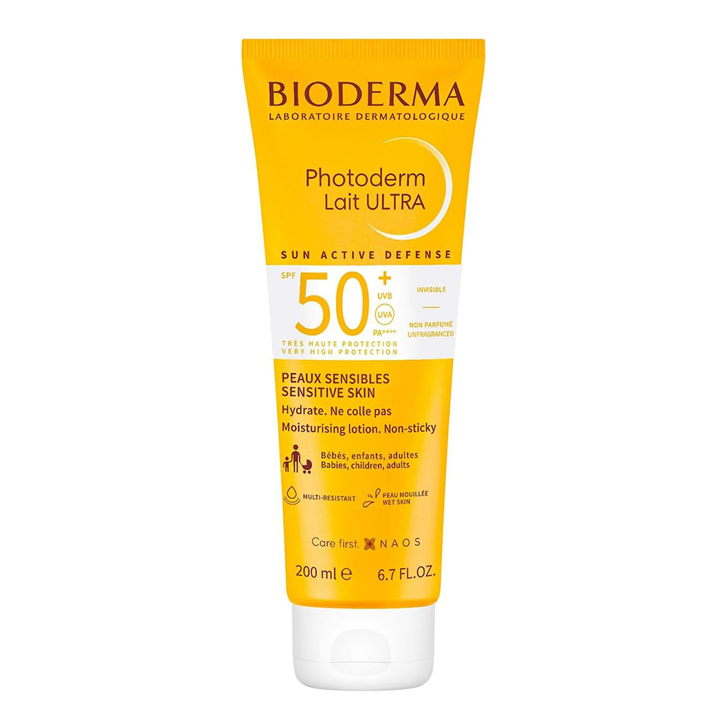 Bioderma, Photoderm Lait Ultra SPF 50+, High-protection sunscreen milk, 200 ml