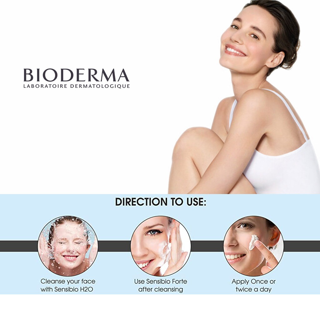 Bioderma, Sensibio Forte, Soothing cream for irritated and reactive skin