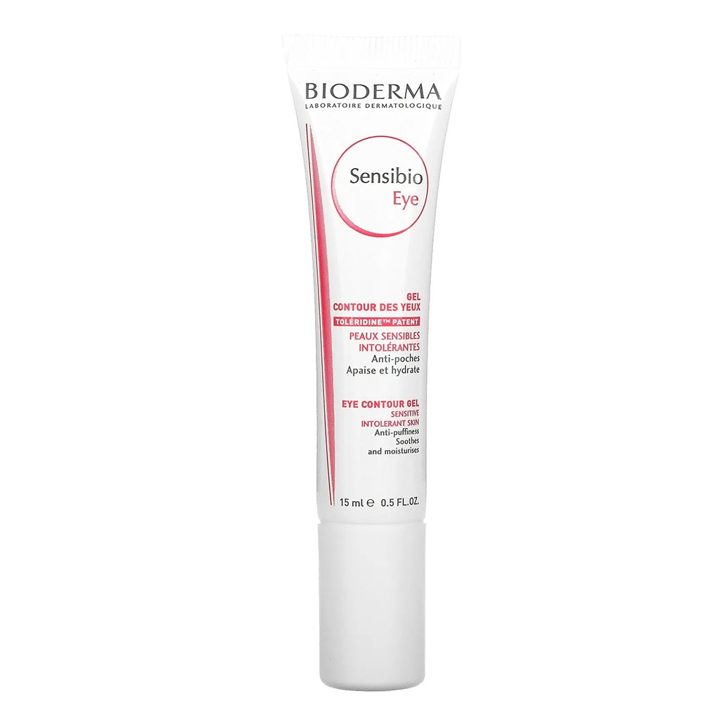 Bioderma, Sensibio Eye Gel, Soothing eye gel for sensitive skin around eyes