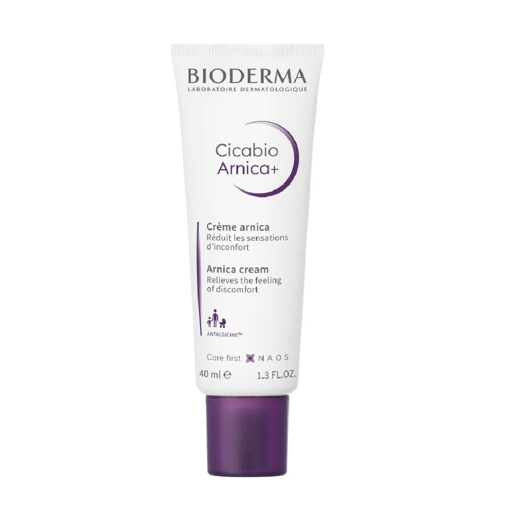 Bioderma, Cicabio Arnica+ treatment, Soothing cream for bruises and skin repair, 40 ml