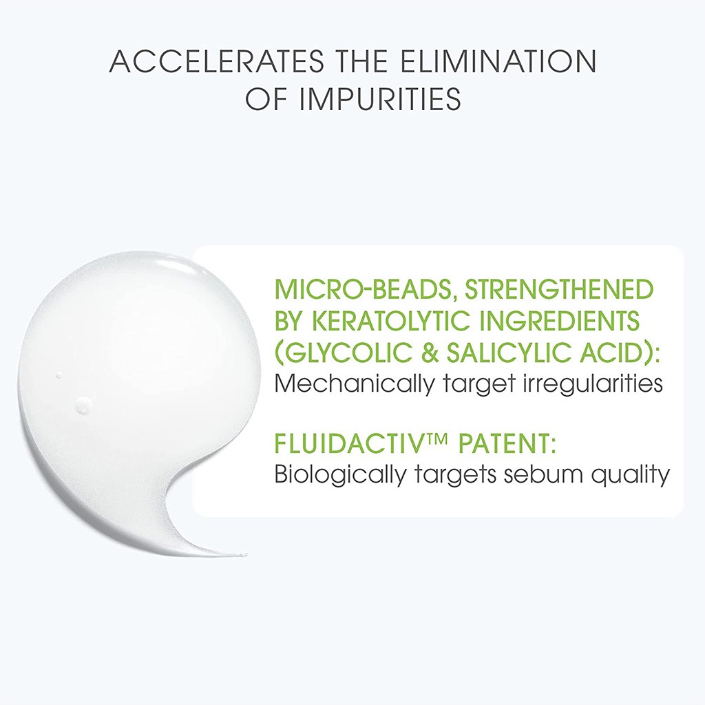 Bioderma, Sebium gel gommant, Exfoliating gel cleanser for oily skin, 100 ml